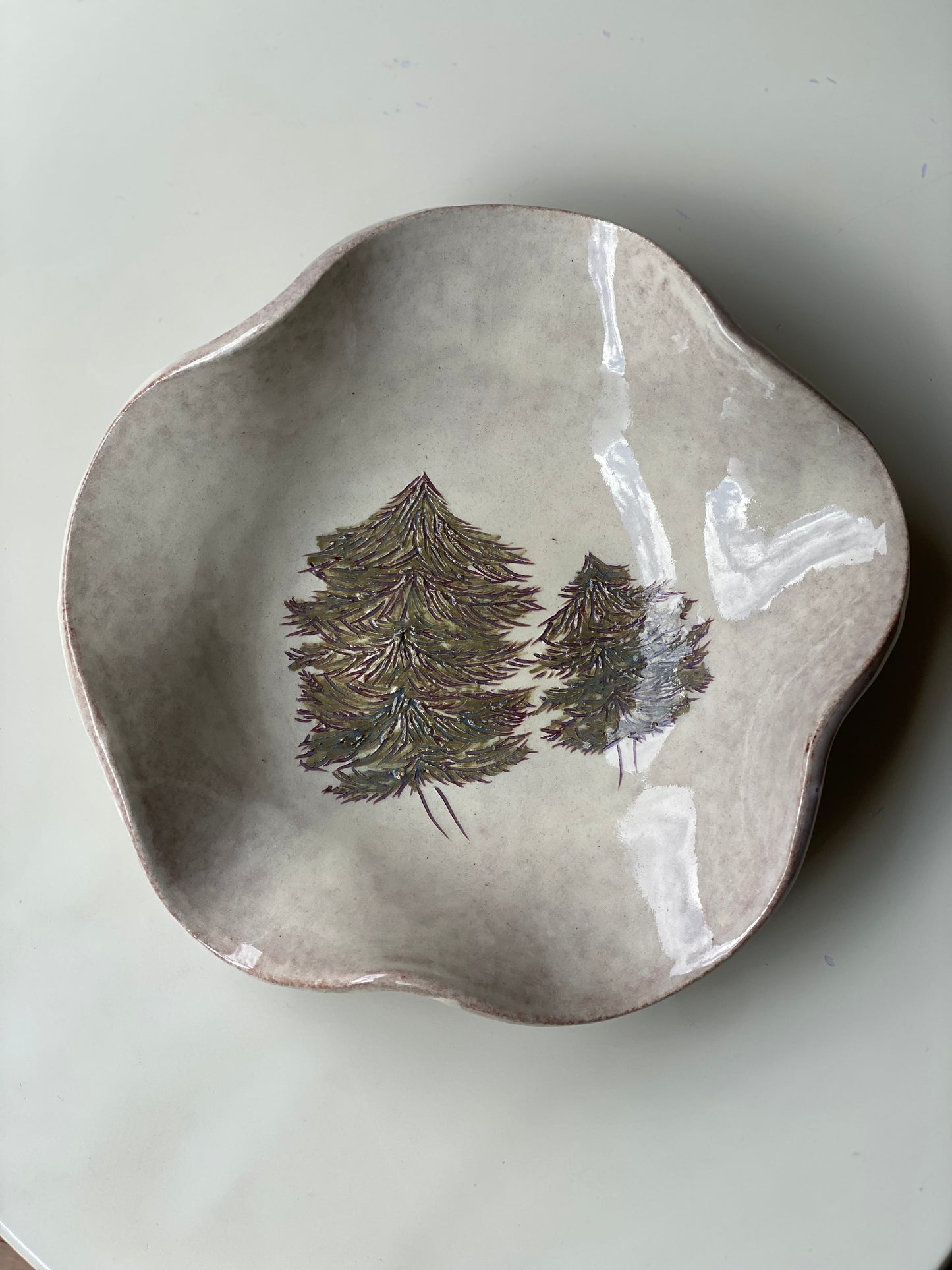 Petite coupelle courbée