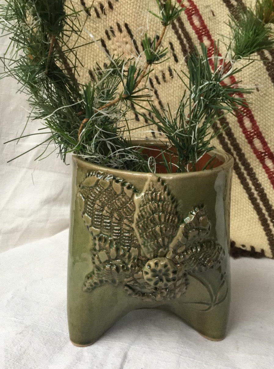 Vase dentelle - Pièce unique