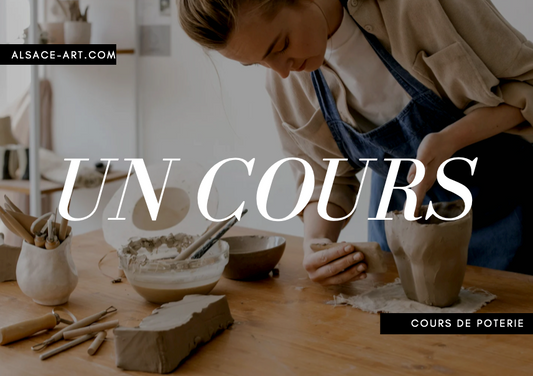 Cours de poterie : une séance (1 personne)