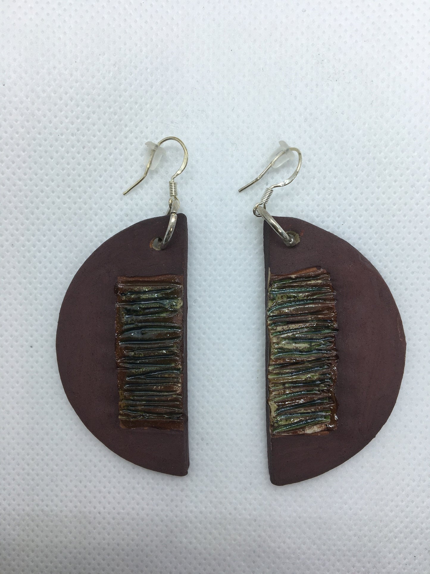Boucles d'oreilles en argile