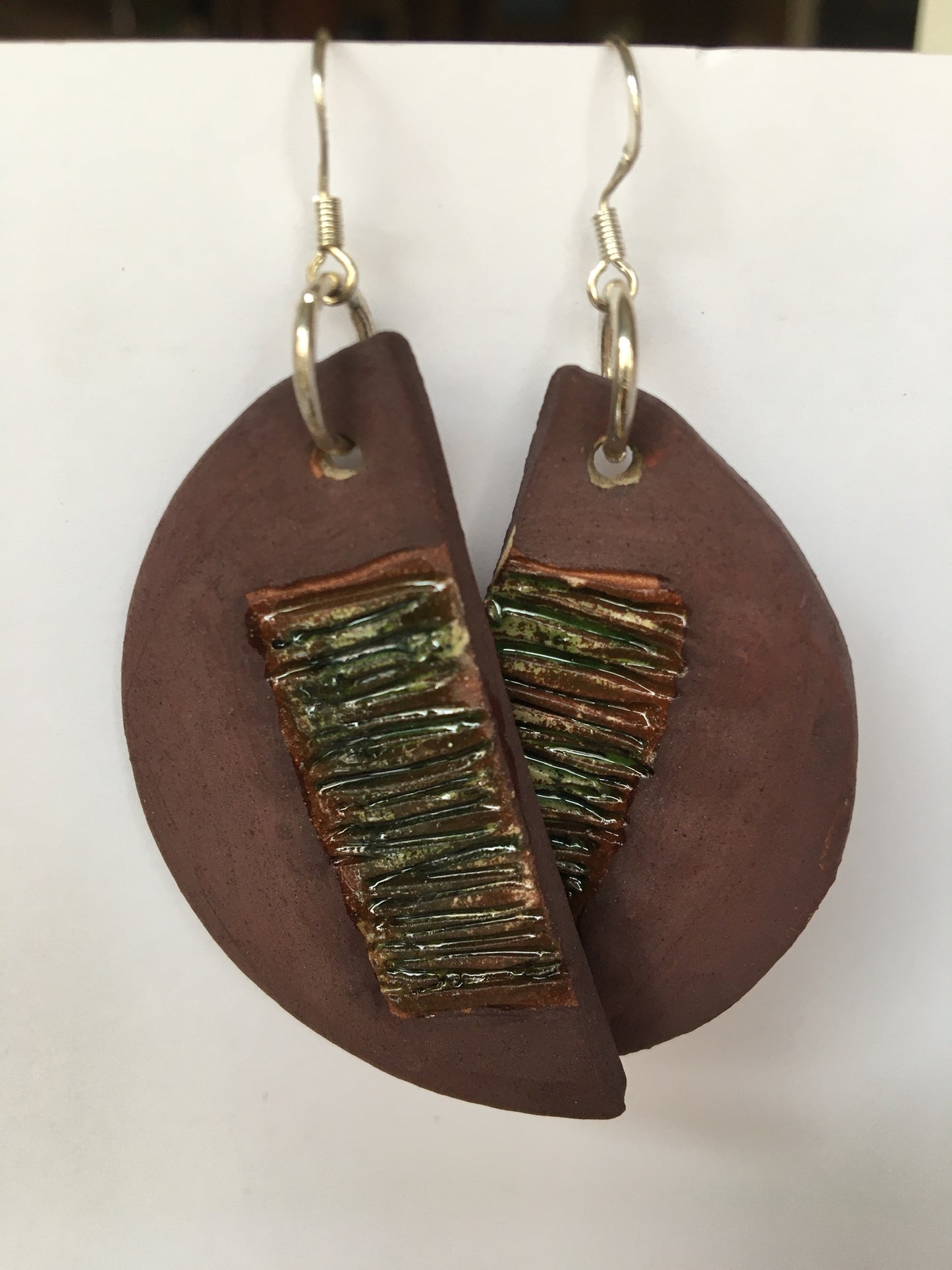 Boucles d'oreilles en argile