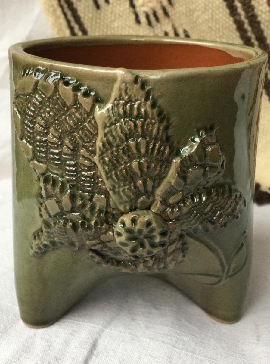 Vase dentelle - Pièce unique