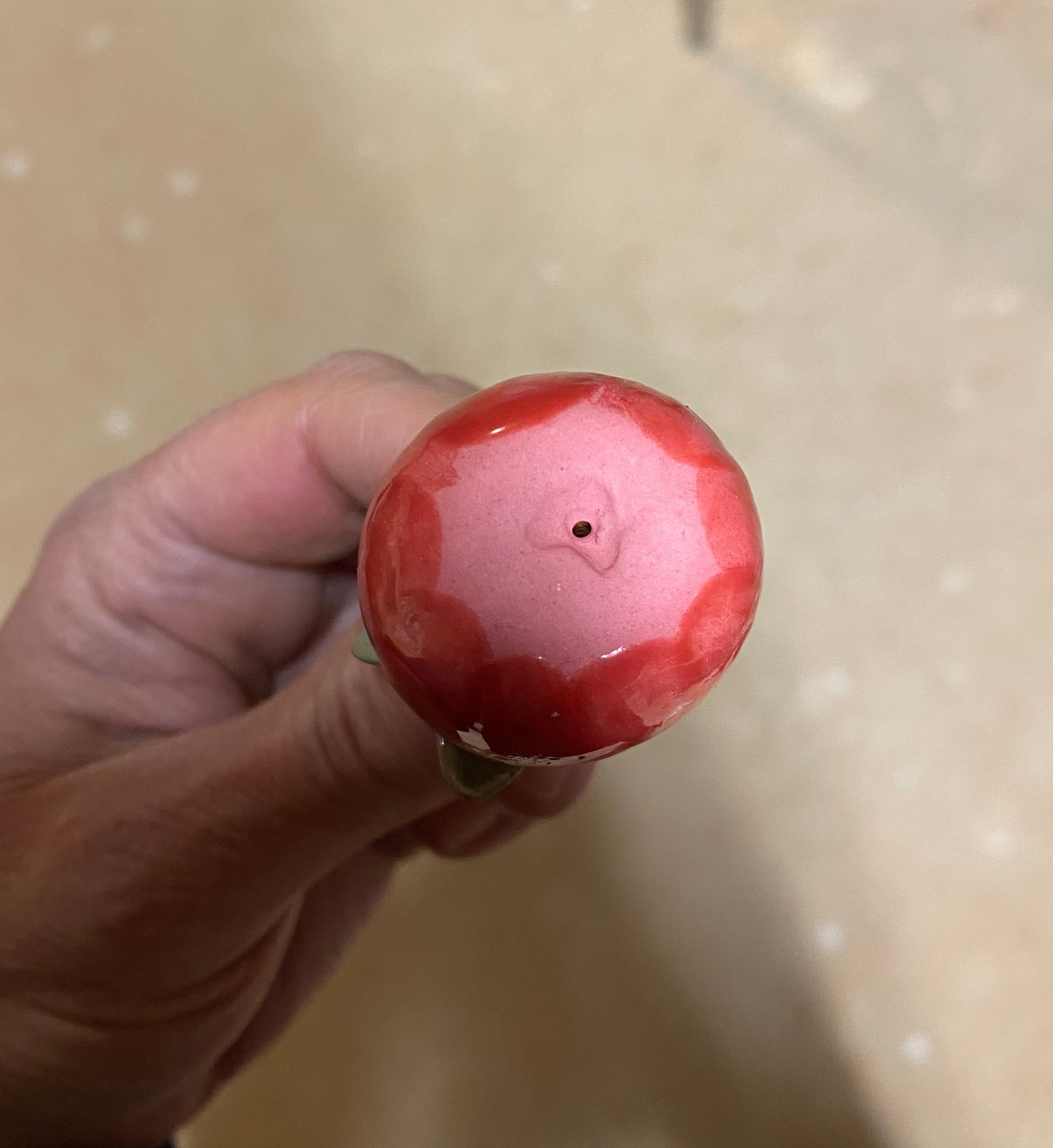 Pomme rouge de Noël