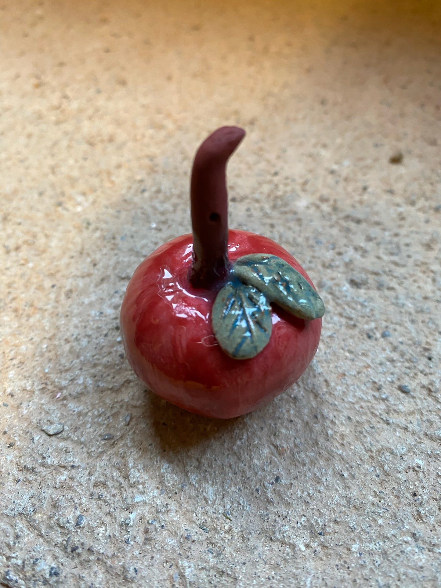 Pomme rouge de Noël