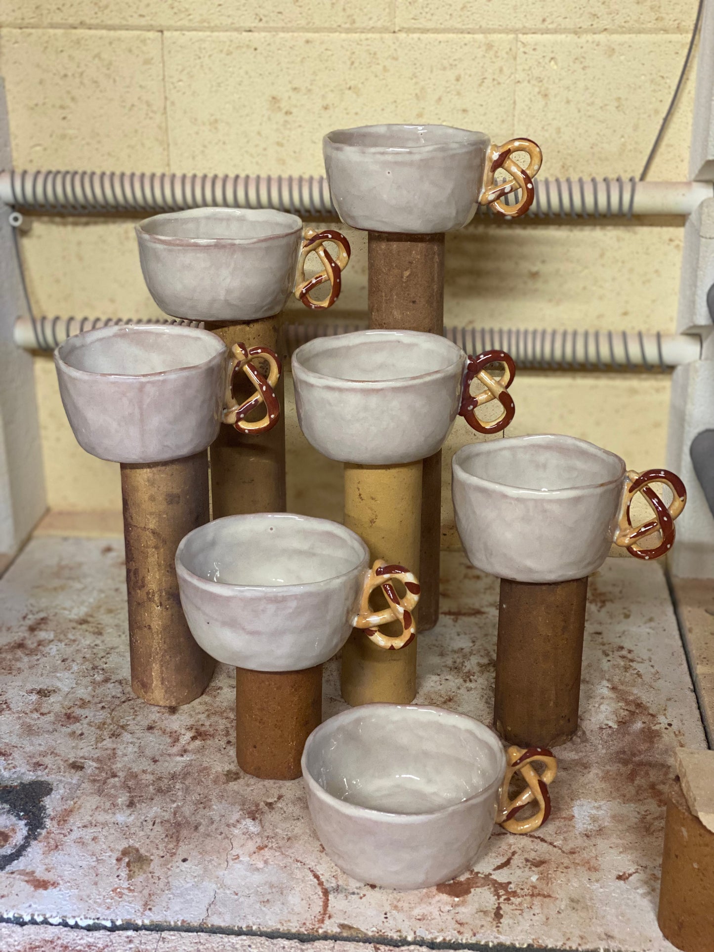 Tasse à café avec anse bretzel 🥨