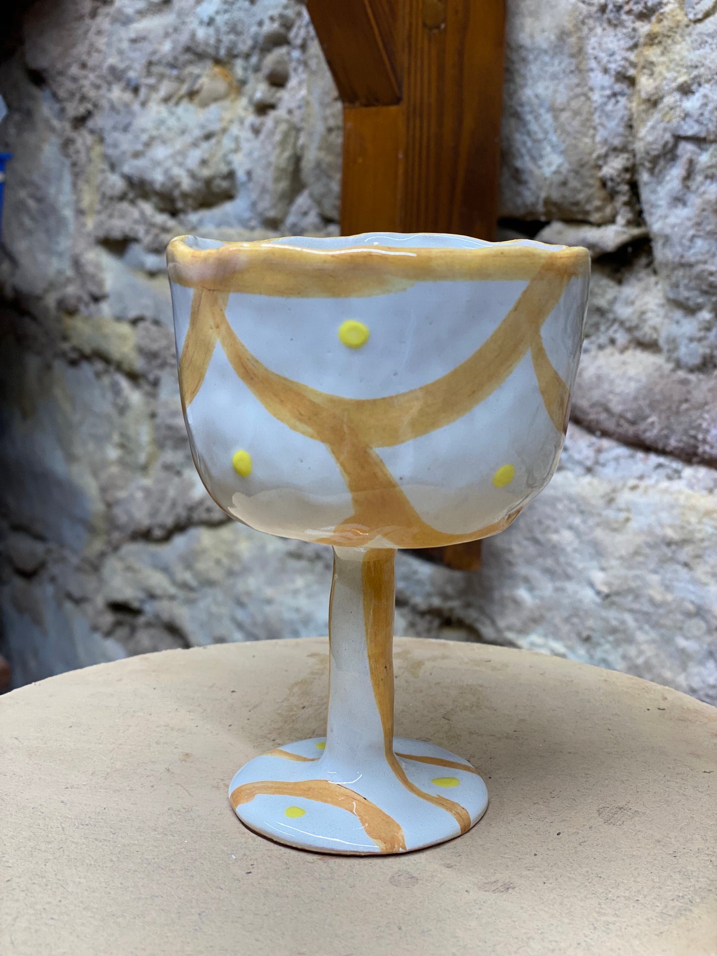 Tasse à pied
