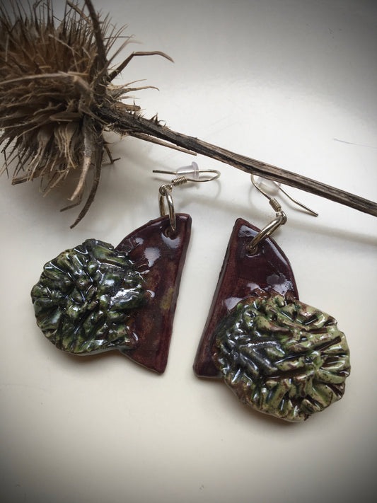 Boucles d'oreilles l'escargot