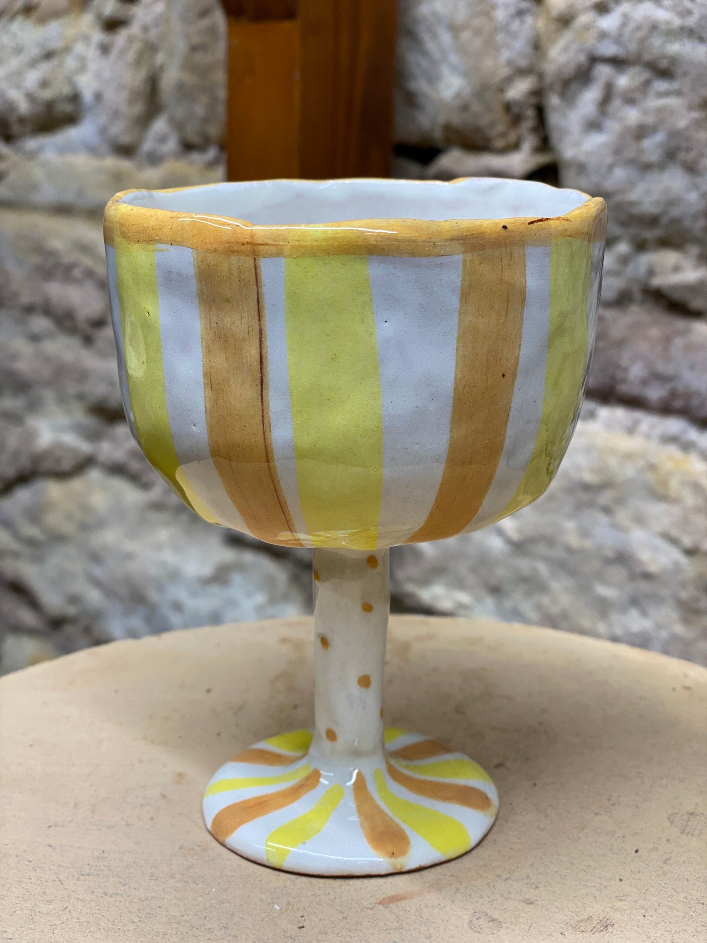 Tasse à pied